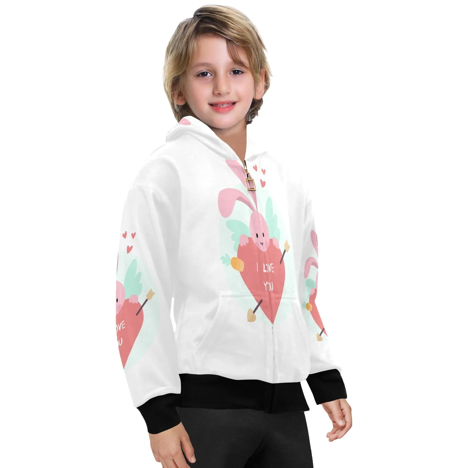 Kid's hoodies Big Boys' Zip Up Hoodie