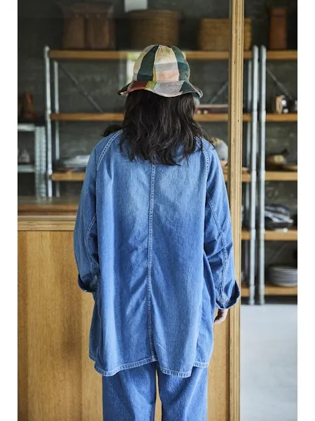 Loose Fit Coverall - Denim Used
