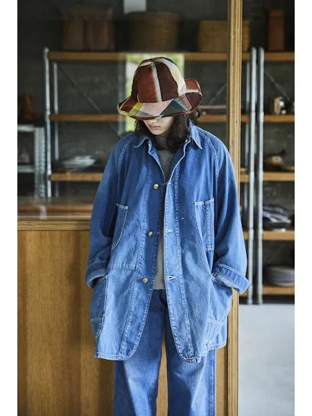 Loose Fit Coverall - Denim Used