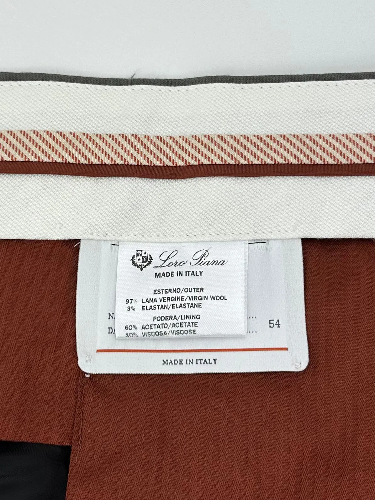 Loro Piana Taupe Chino