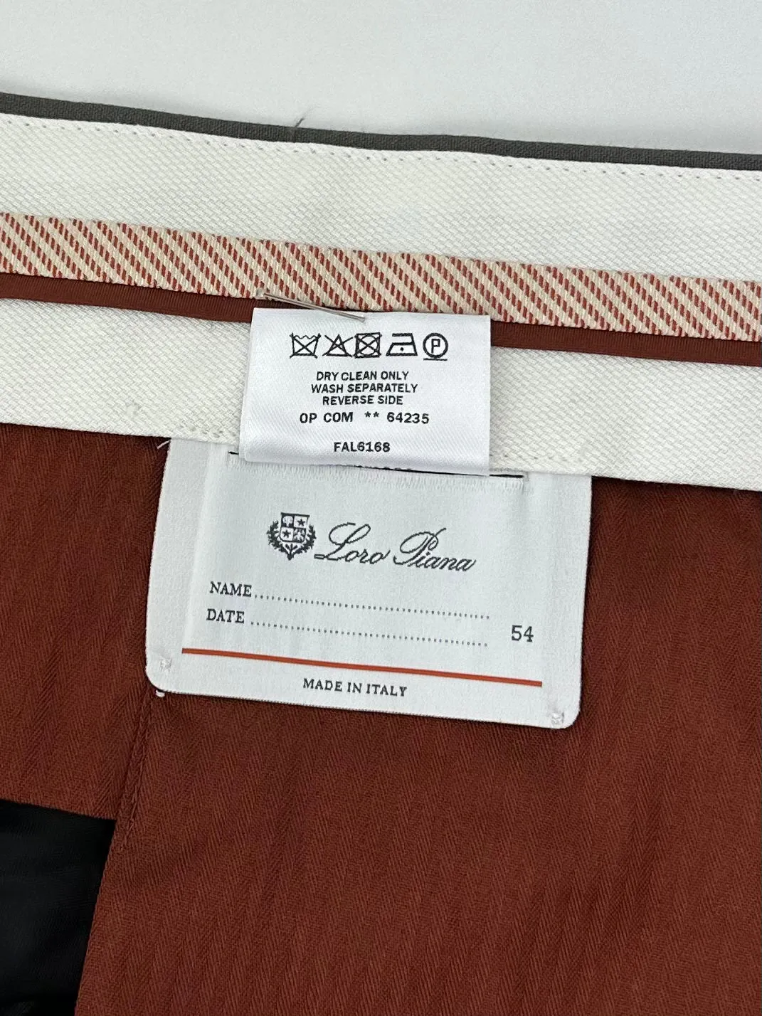 Loro Piana Taupe Chino
