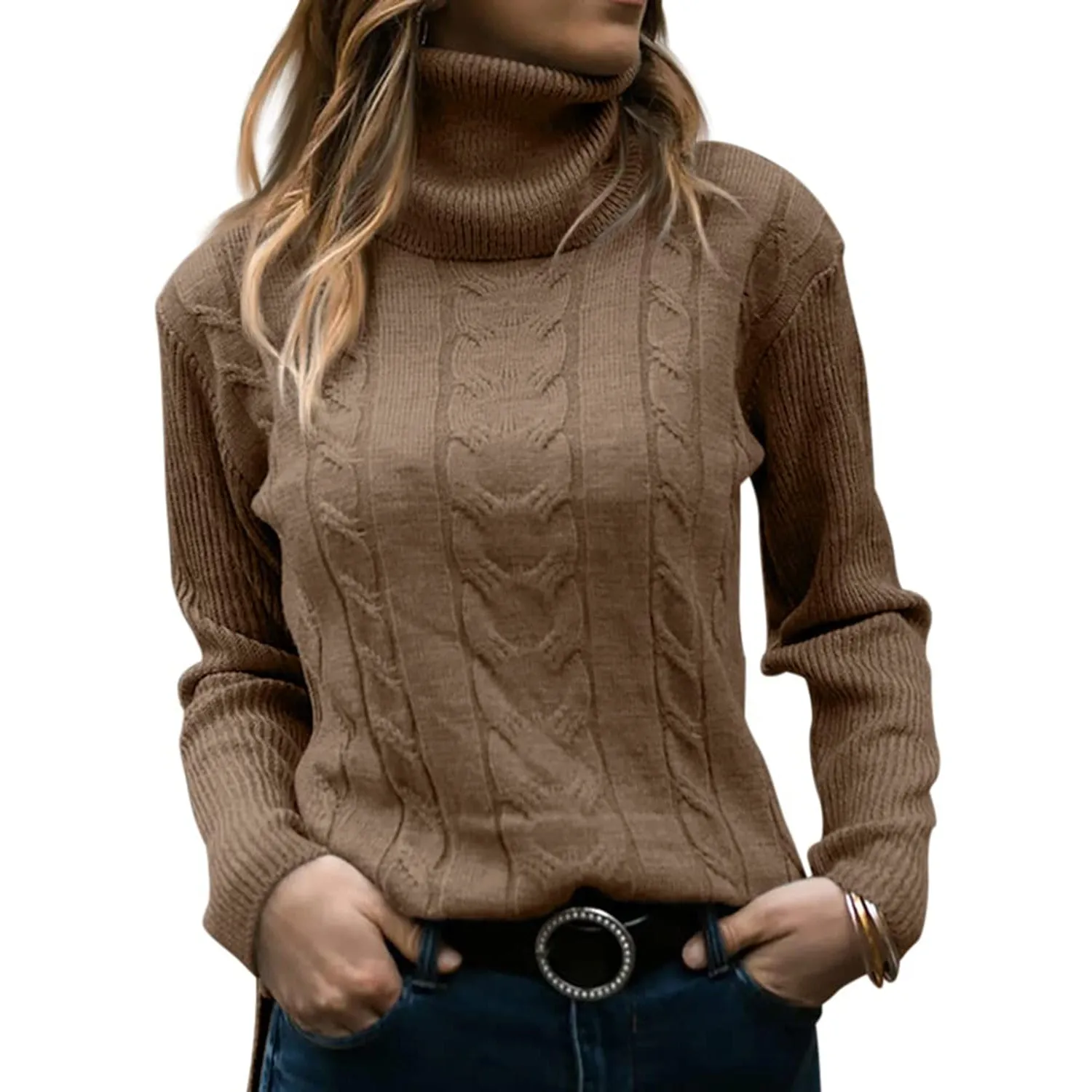 Melody™ turtleneck sweater (made from high-quality viscose)