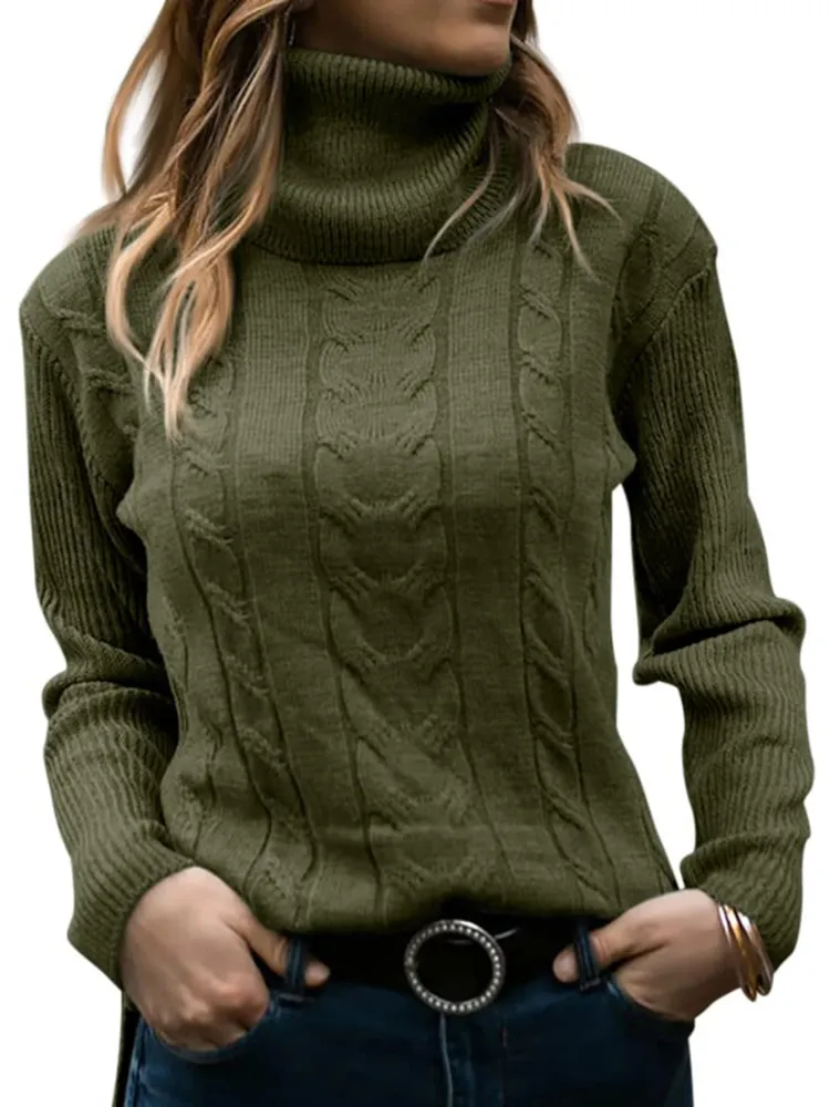 Melody™ turtleneck sweater (made from high-quality viscose)