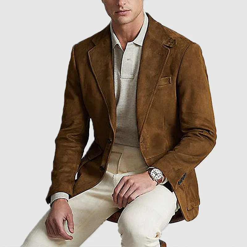 Men's Classic London Style Suit Blazer Jacket