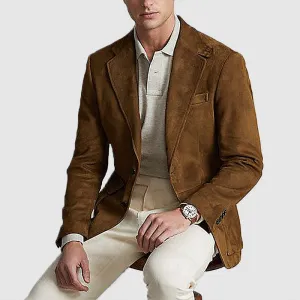 Men's Classic London Style Suit Blazer Jacket