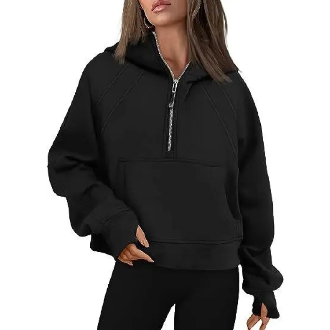 Nala™ | women's sweater with half zipper