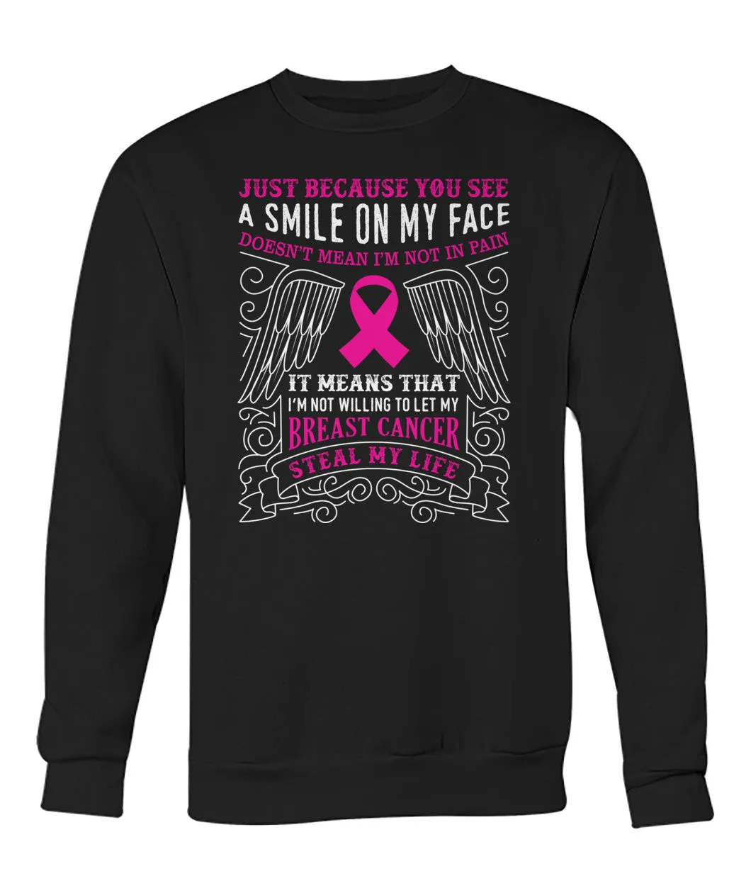 Not Let Breast Cancer Steal My Life Hoodies and Sweatshirts