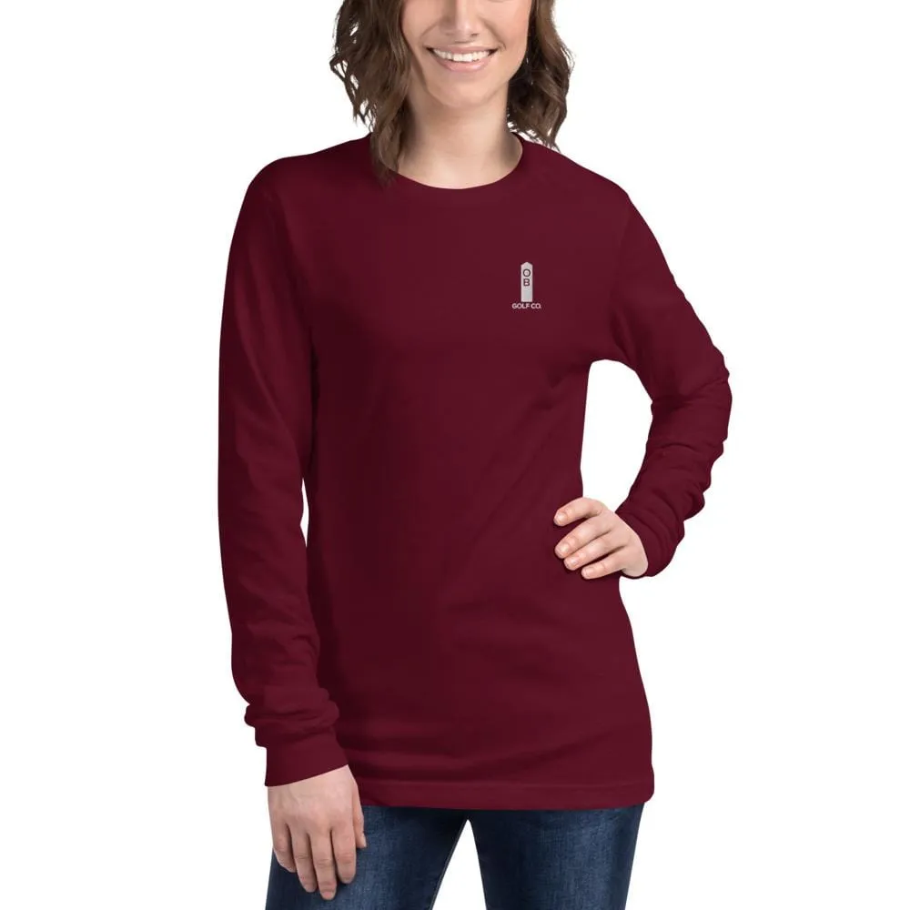 OB Stake Embroidered Long Sleeve Tee