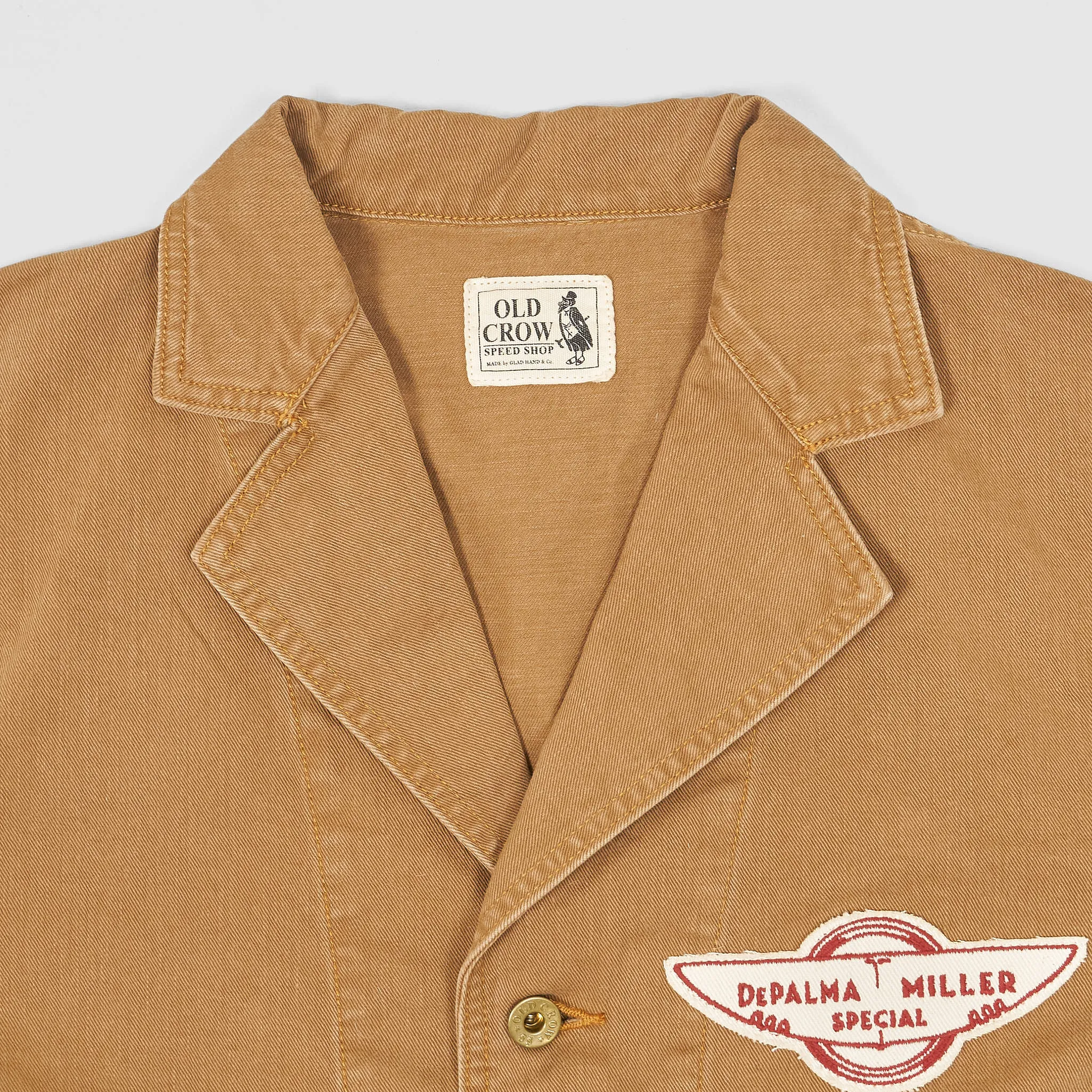 Old Crow Speed Shop by Glad Hand & Co. DePalmer Miller Special Work Jacket