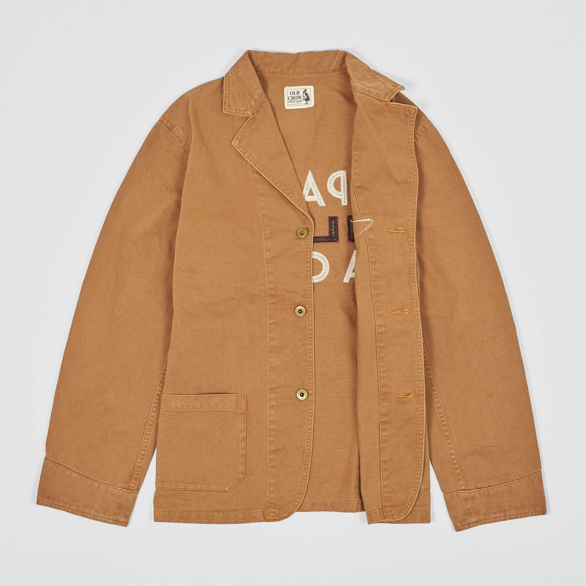 Old Crow Speed Shop by Glad Hand & Co. DePalmer Miller Special Work Jacket