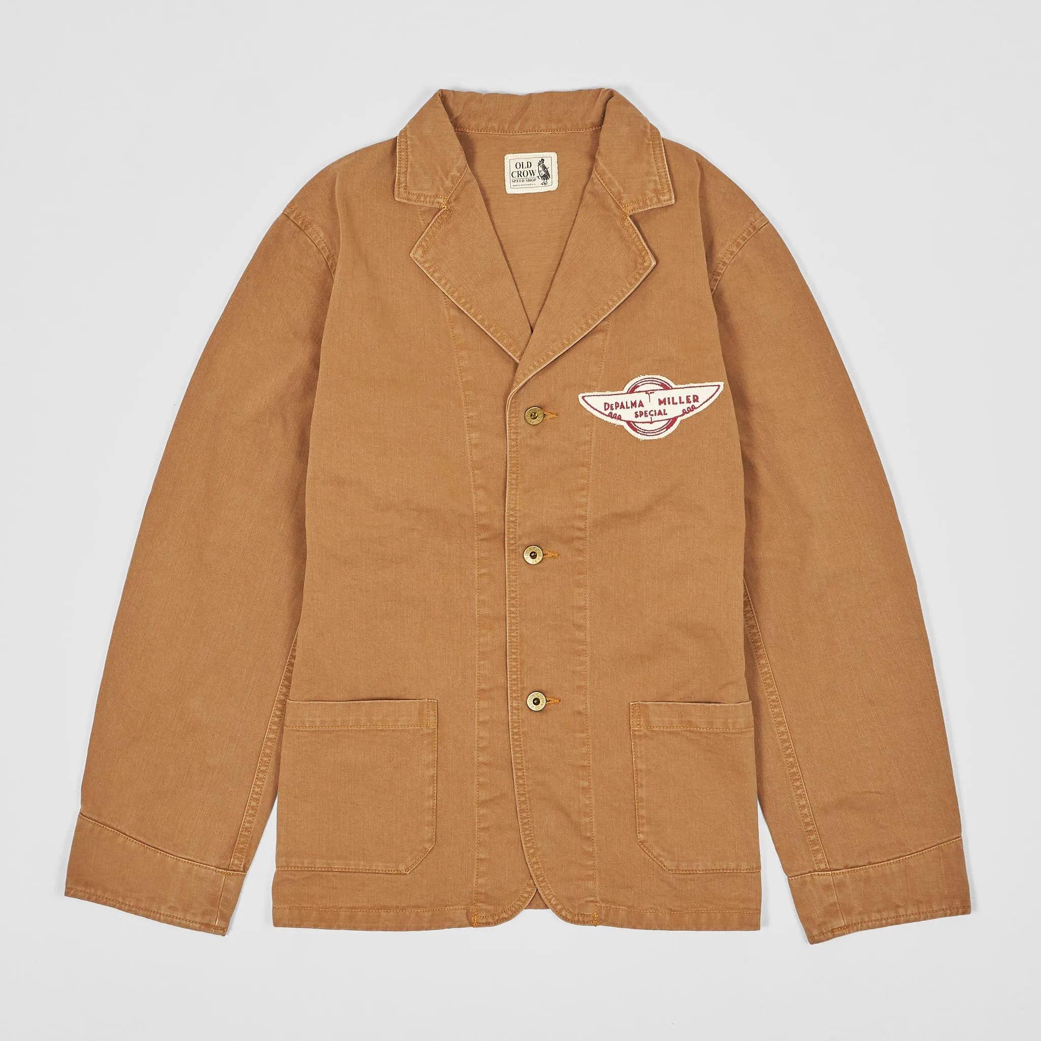 Old Crow Speed Shop by Glad Hand & Co. DePalmer Miller Special Work Jacket