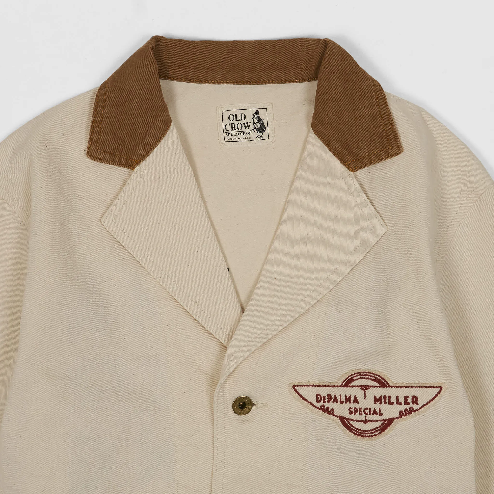 Old Crow Speed Shop by Glad Hand & Co. DePalmer Miller Special Work Jacket