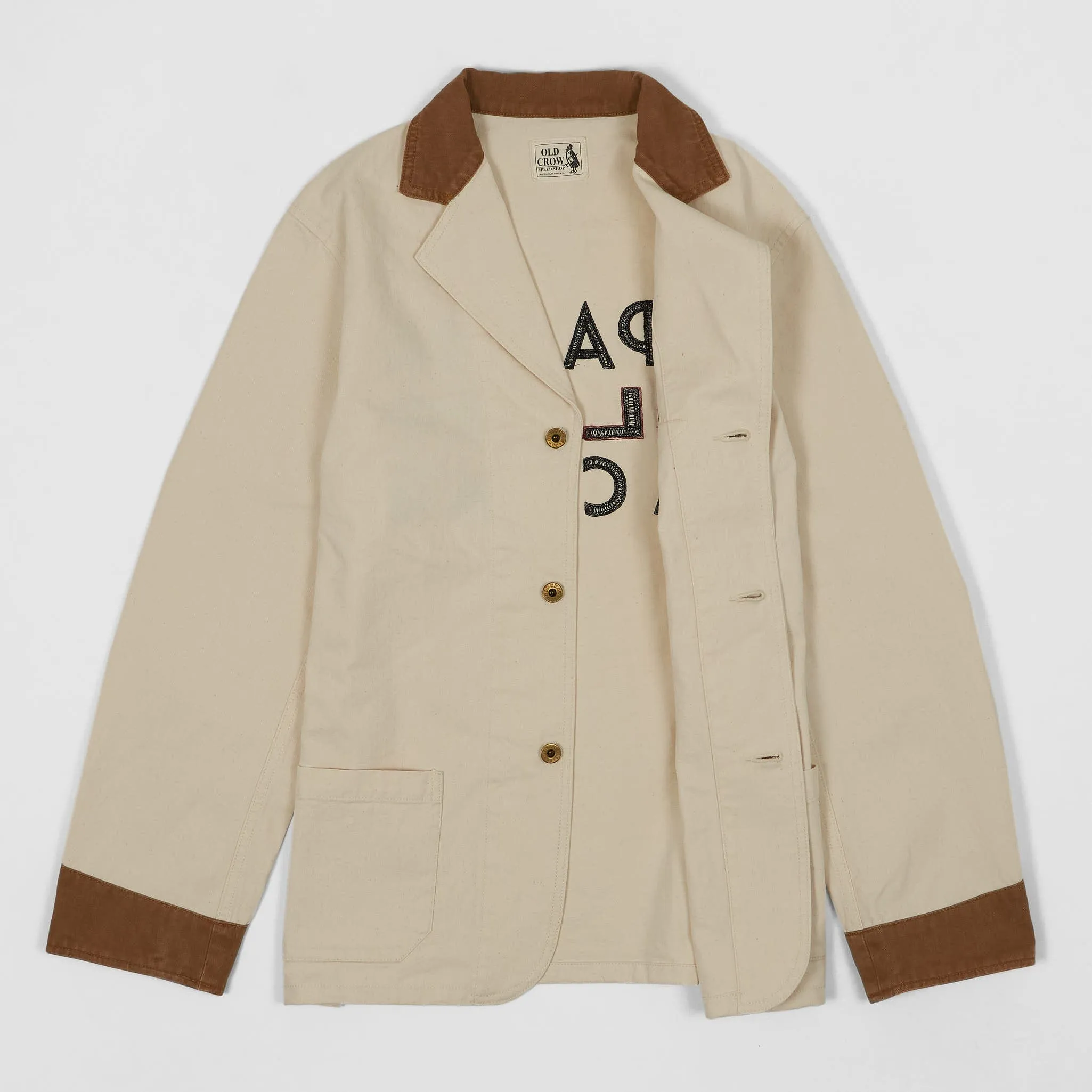 Old Crow Speed Shop by Glad Hand & Co. DePalmer Miller Special Work Jacket
