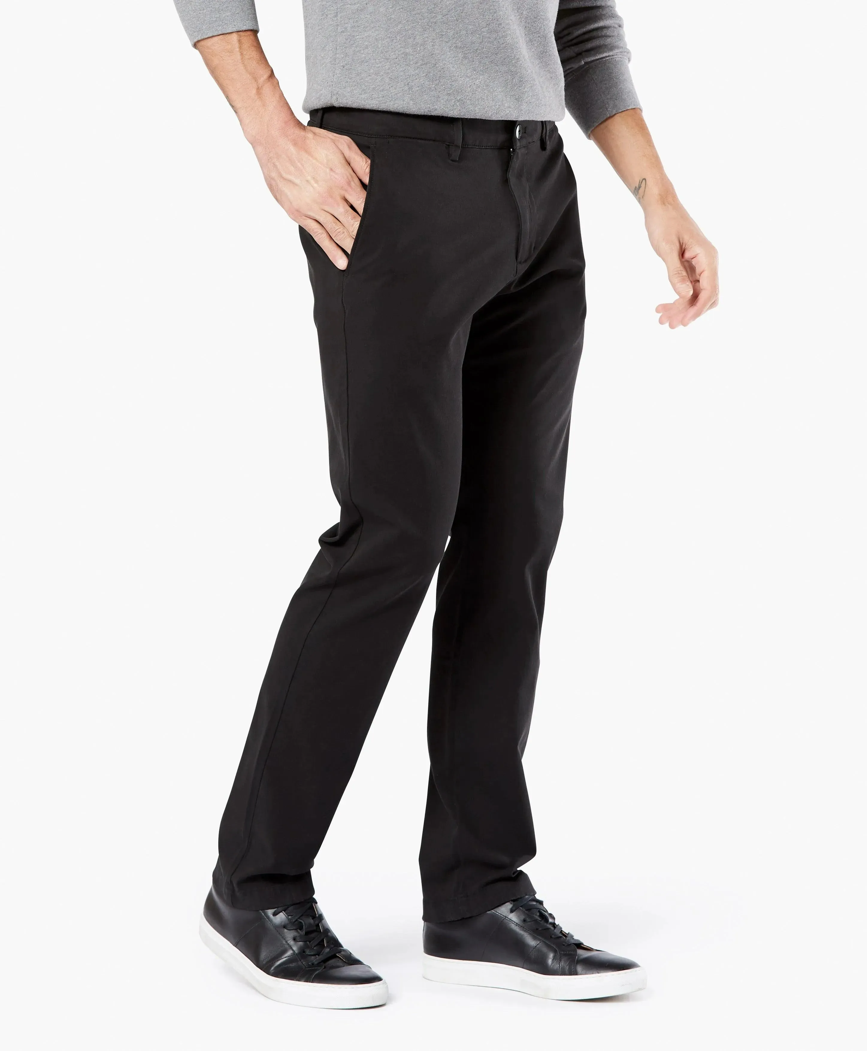 Pantalones Chinos Slim Fit Smart 360 Flex Negro