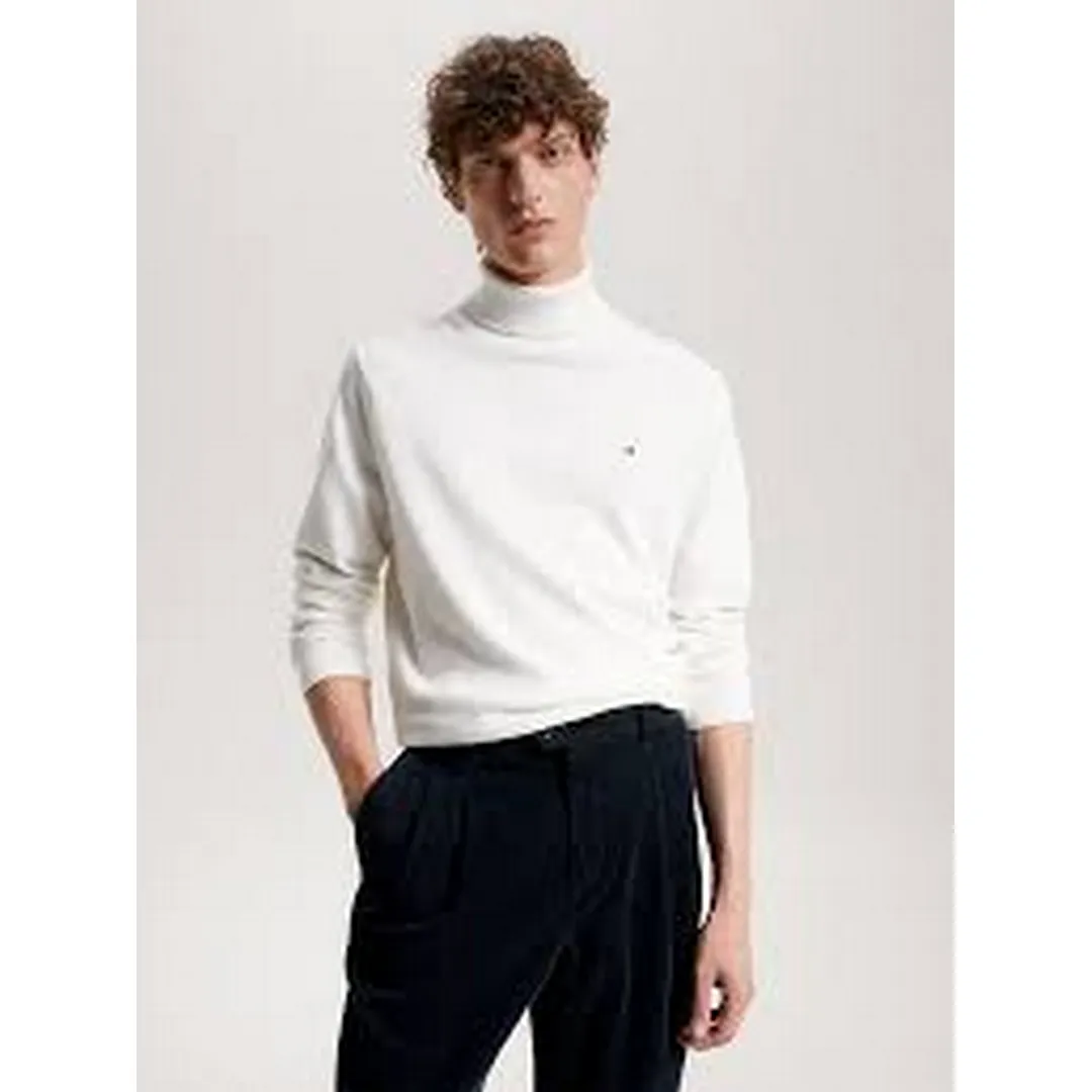 Pima Org Ctn Cashmere Roll Neck