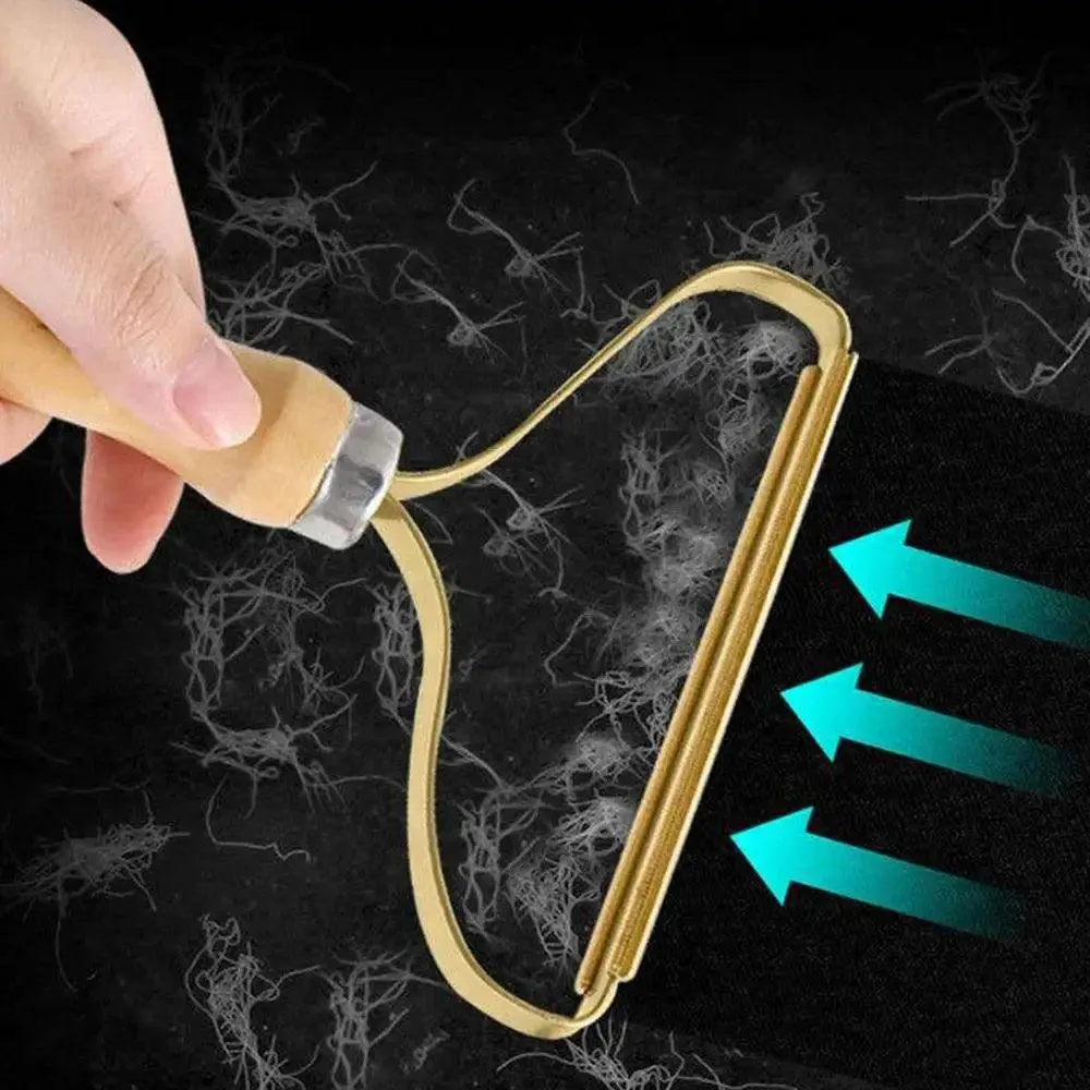Portable Reusable Hair Remover Clothes Fuzz Double Sided Manual Lint Remover Travel Brush For Removing Hair Dust In Clothes And Furniture