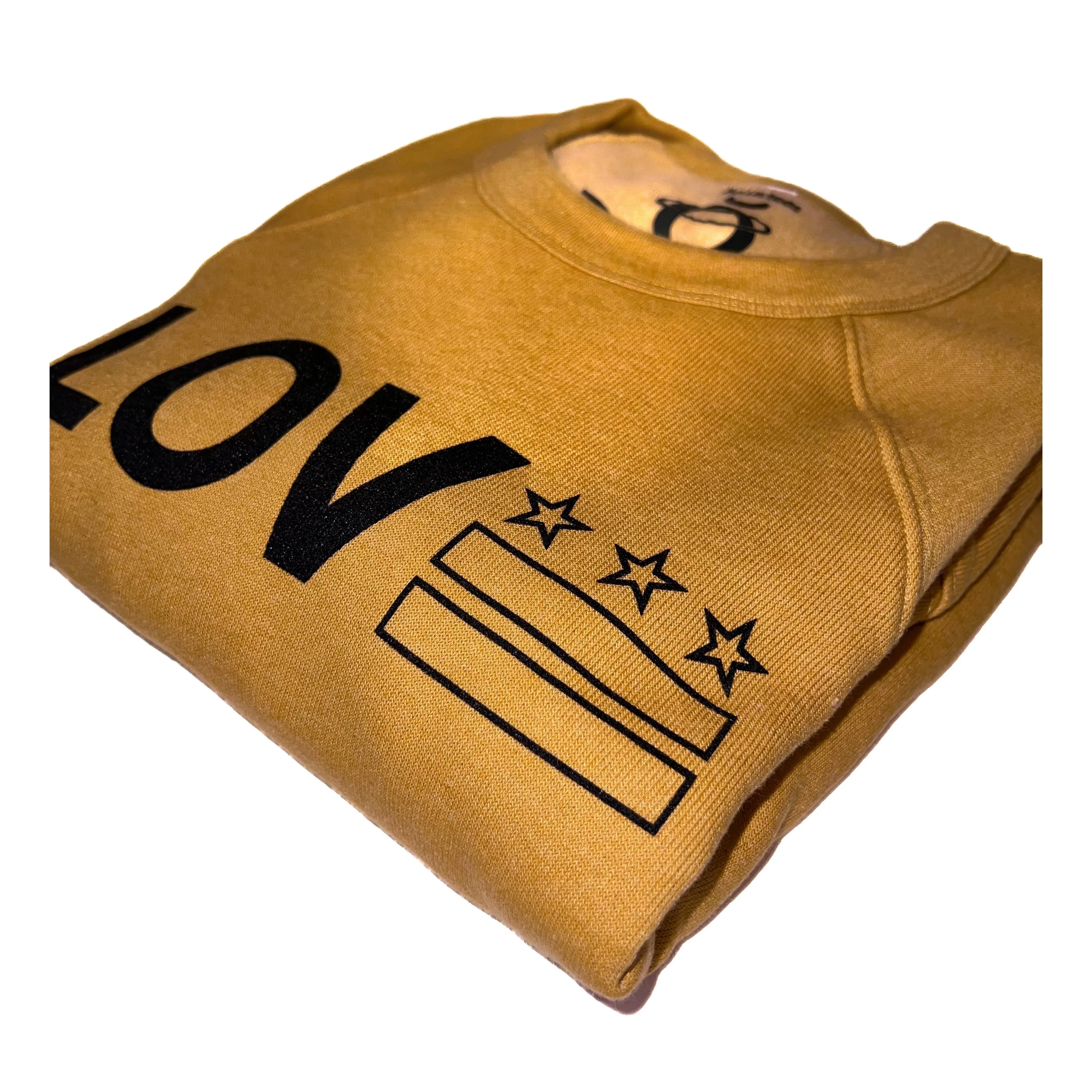 "Love DC" (Mr. Yuen's Gold) Crewneck