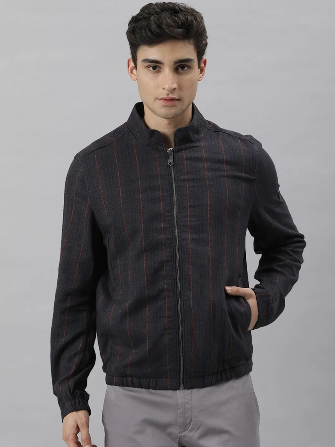 RARE RABBIT Men Greg Tailored Fit Checked Jacket
