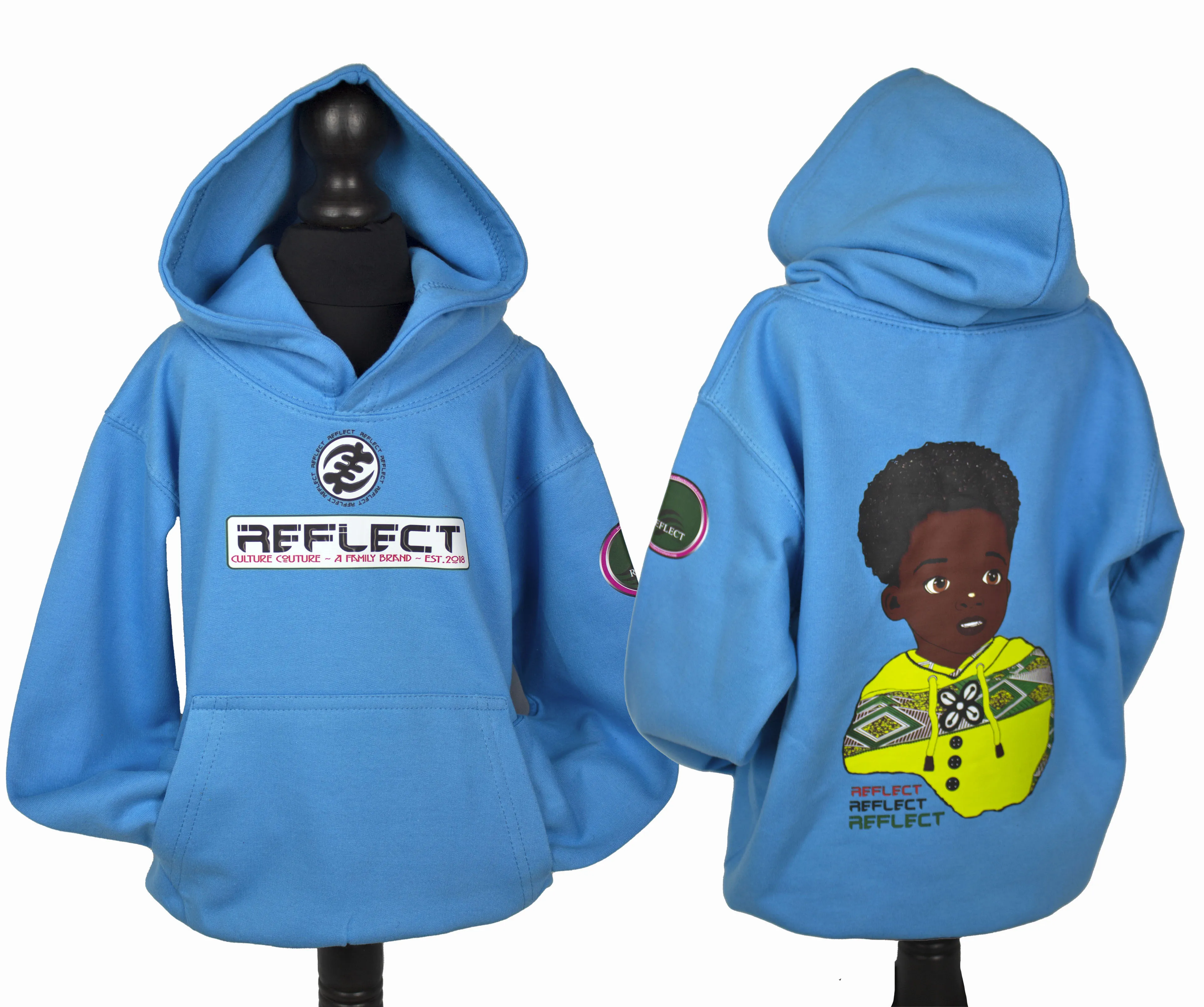 REFLECT Hoodie Boys 2 [BLUE]