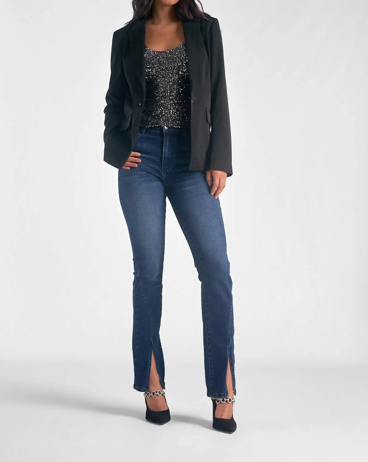 Rhinestone Rock Blazer
