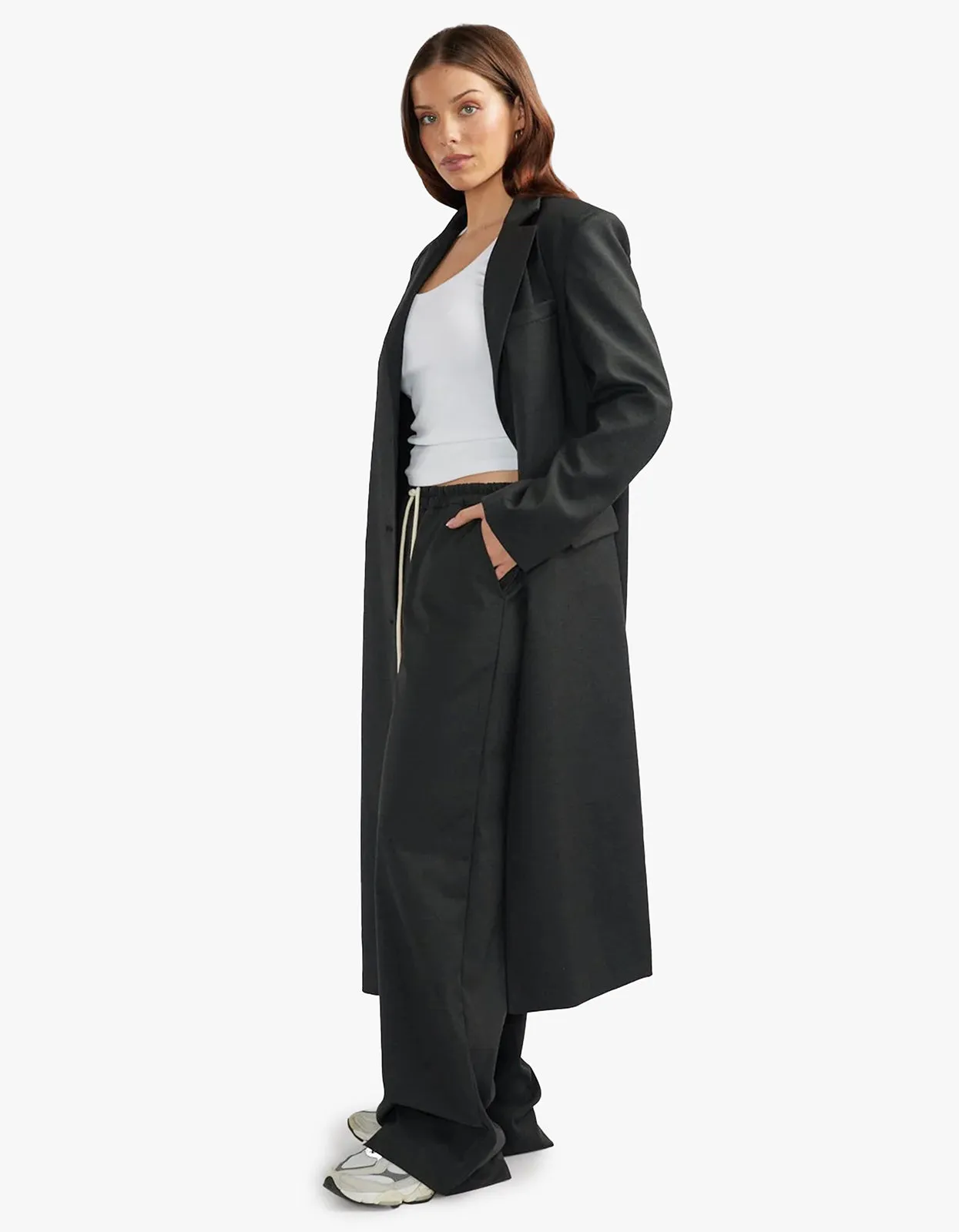 Ritchie Blazer Coat - Black