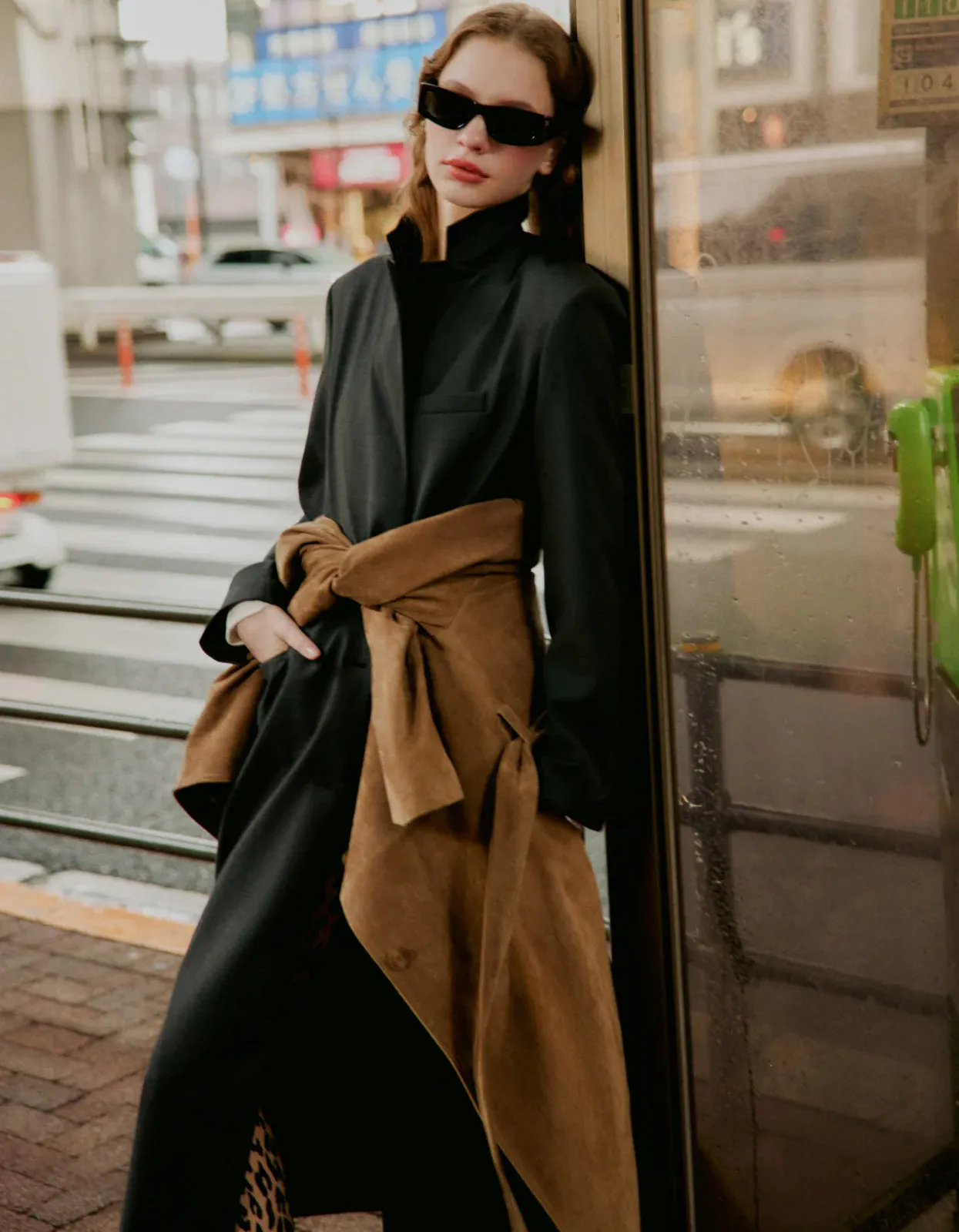 Ritchie Blazer Coat - Black