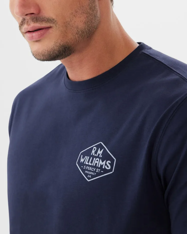 R.M. Williams Gladstone T-Shirt - Dark Navy