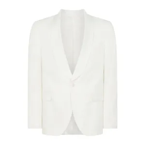 Romero White Tuxedo Jacket