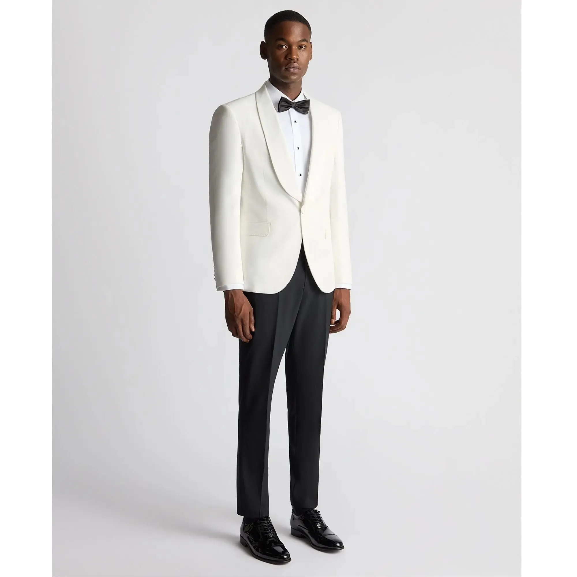 Romero White Tuxedo Jacket
