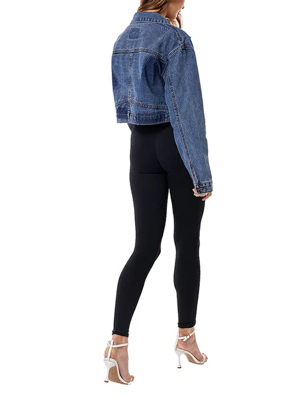 Short Personality Fashion Denim Jacket