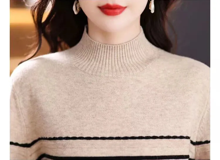Striped Cashmere Sweater