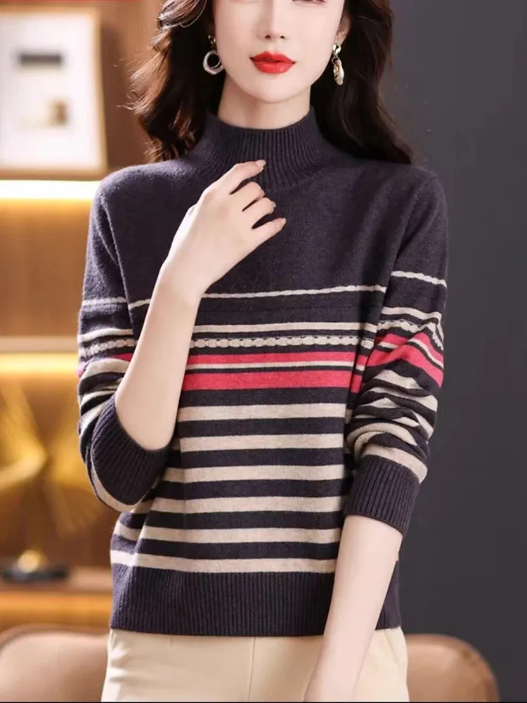 Striped Cashmere Sweater