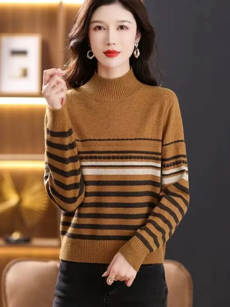 Striped Cashmere Sweater