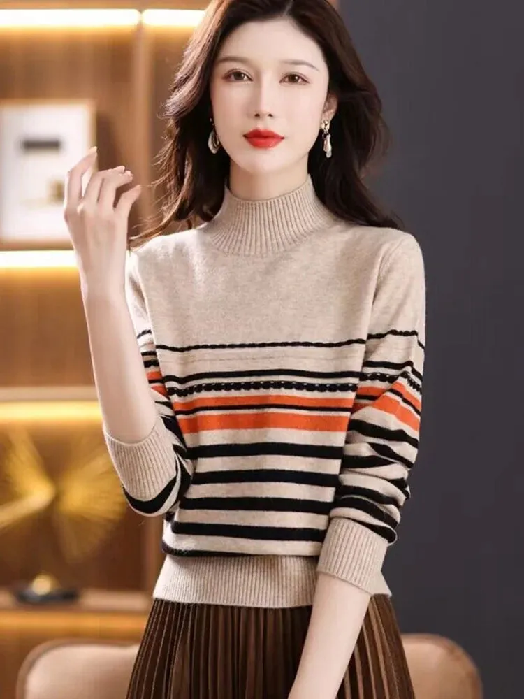 Striped Cashmere Sweater