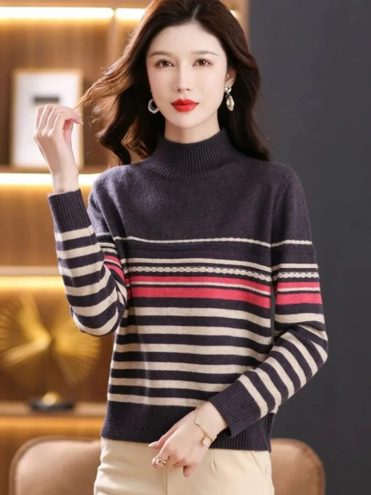 Striped Cashmere Sweater