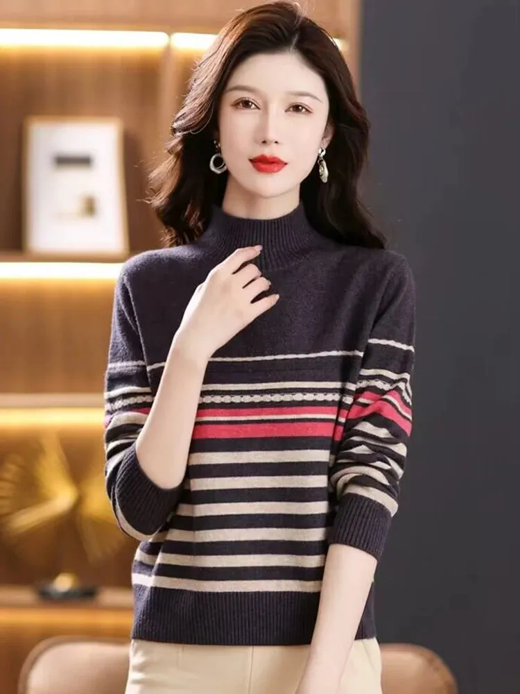 Striped Cashmere Sweater