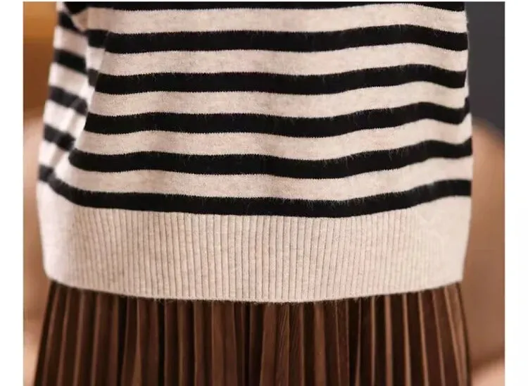 Striped Cashmere Sweater