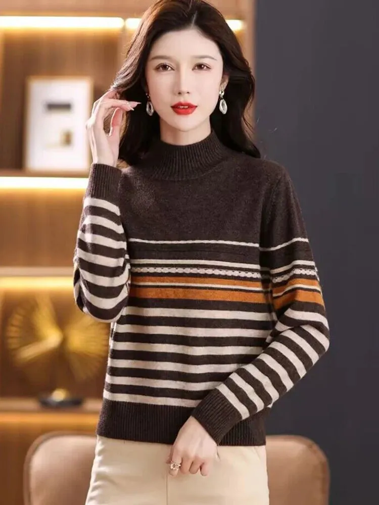Striped Cashmere Sweater