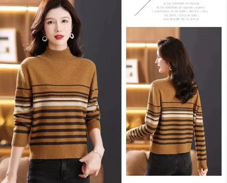 Striped Cashmere Sweater
