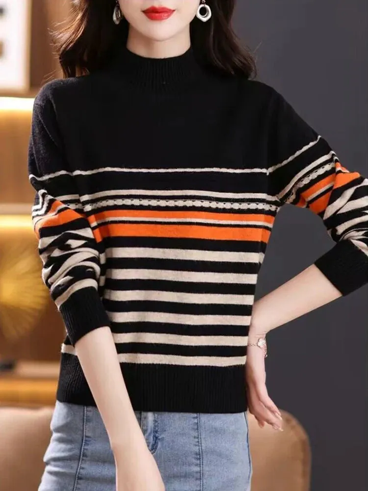 Striped Cashmere Sweater
