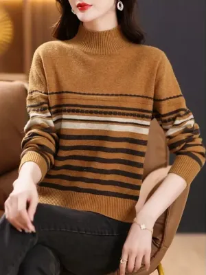 Striped Cashmere Sweater