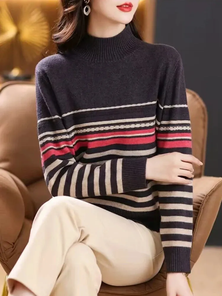 Striped Cashmere Sweater