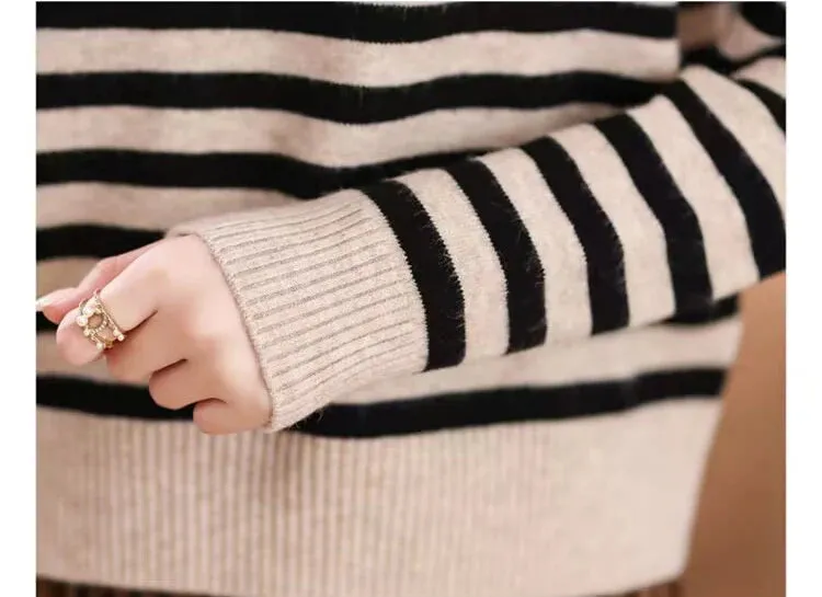 Striped Cashmere Sweater
