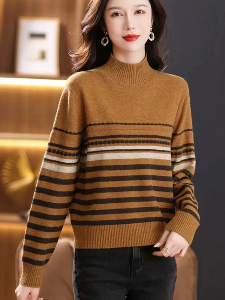 Striped Cashmere Sweater