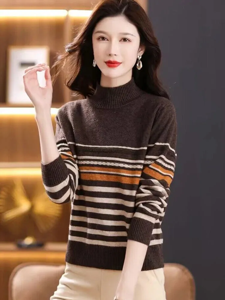 Striped Cashmere Sweater