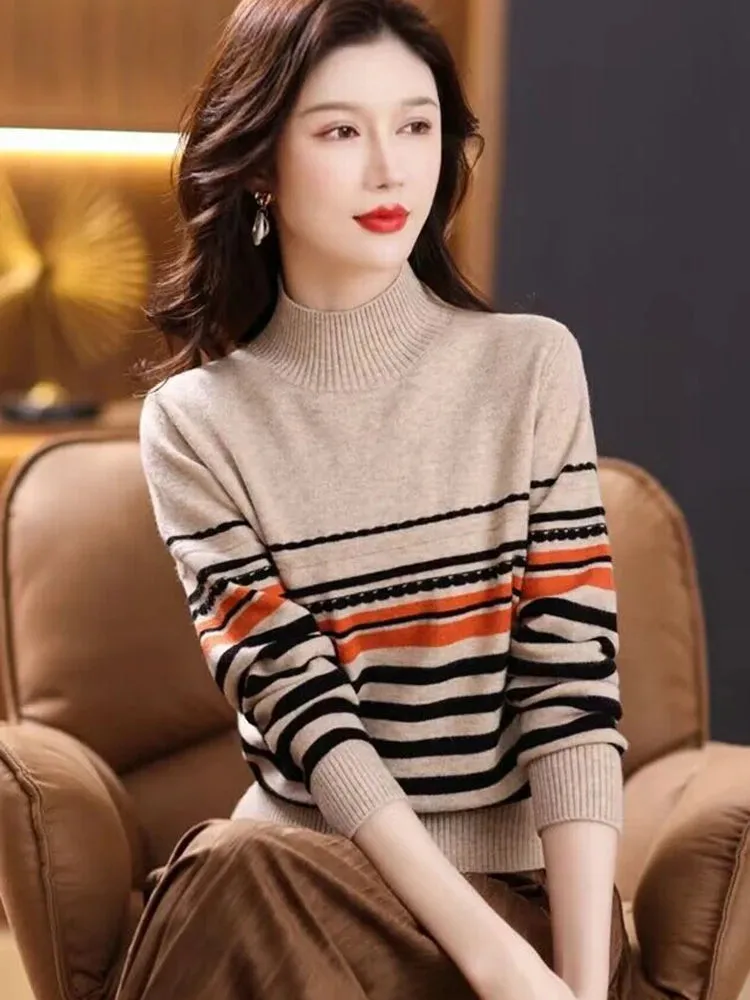 Striped Cashmere Sweater