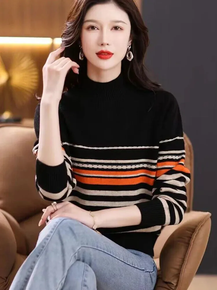 Striped Cashmere Sweater