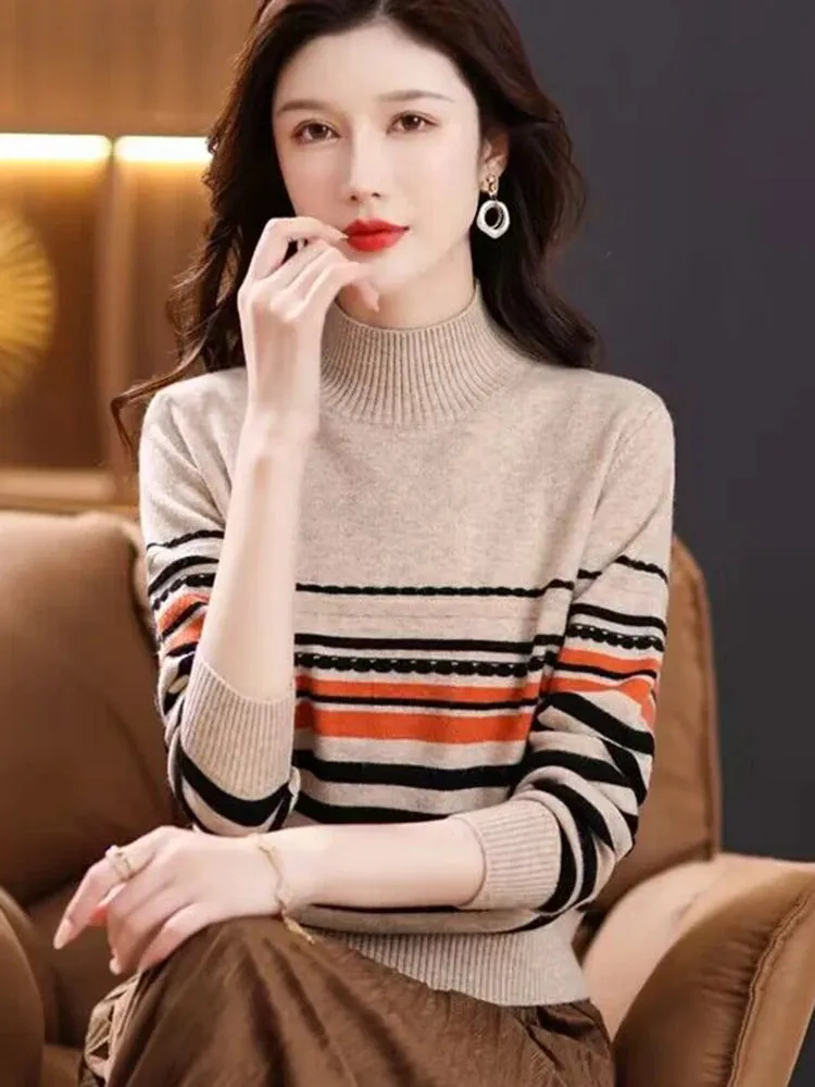 Striped Cashmere Sweater
