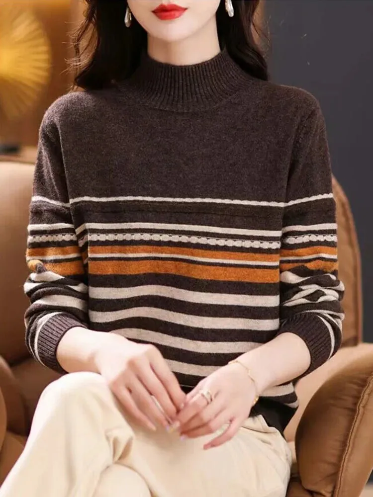 Striped Cashmere Sweater