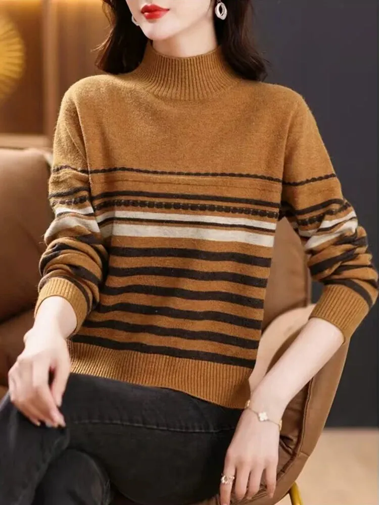 Striped Cashmere Sweater